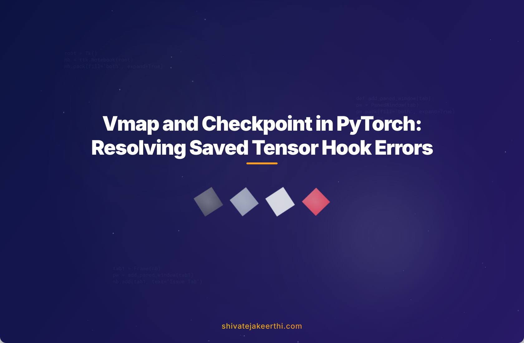 Vmap and Checkpoint in PyTorch: Resolving Saved Tensor Hook Errors