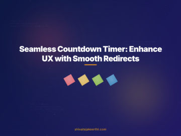 Seamless Countdown Timer: Enhance UX with Smooth Redirects