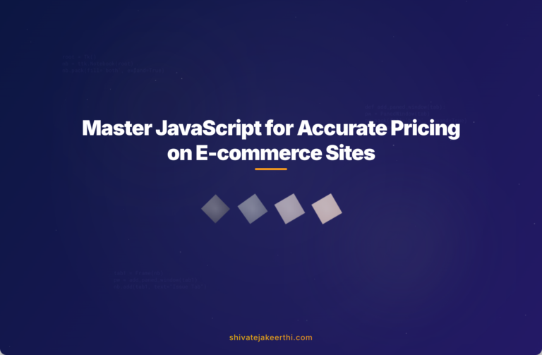 Master JavaScript for Accurate Pricing on E-commerce Sites