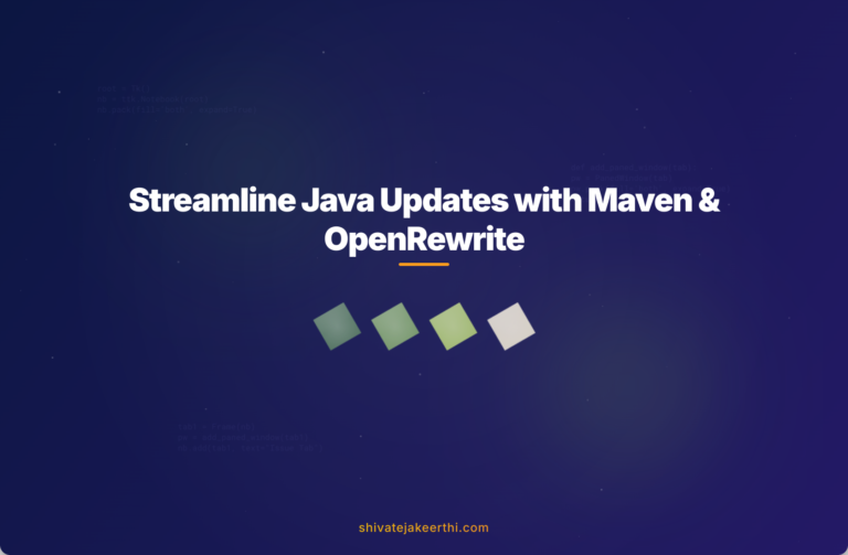 Streamline Java Updates with Maven & OpenRewrite