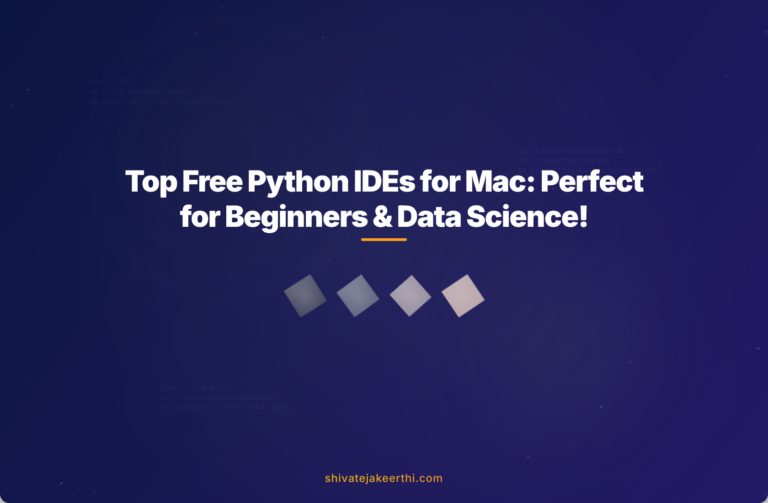 Top Free Python IDEs for Mac: Perfect for Beginners & Data Science!