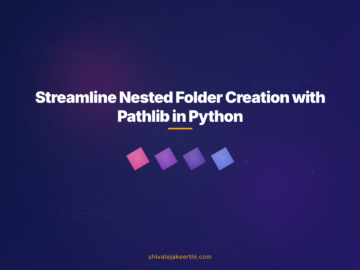 Streamline Nested Folder Creation with Pathlib in Python