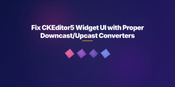 Fix CKEditor5 Widget UI with Proper Downcast/Upcast Converters