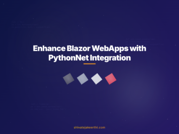 Enhance Blazor WebApps with PythonNet Integration