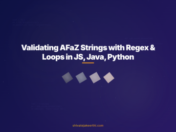 Validating AFaZ Strings with Regex & Loops in JS, Java, Python