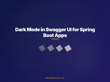 Dark Mode in Swagger UI for Spring Boot Apps