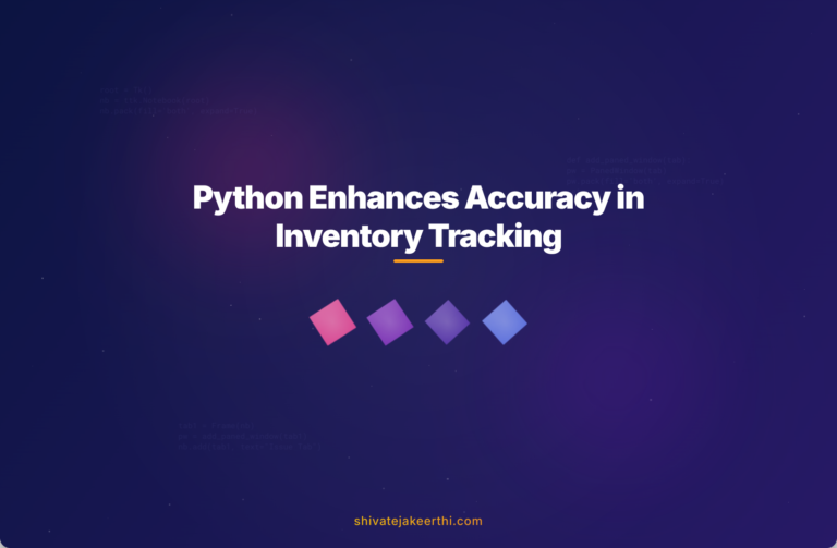 Python Enhances Accuracy in Inventory Tracking