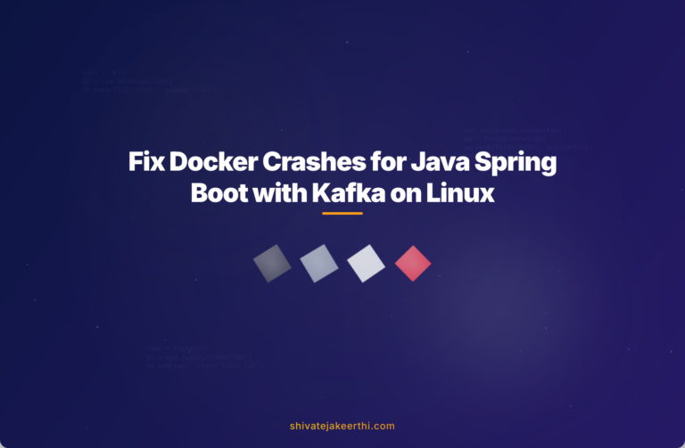 Fix Docker Crashes for Java Spring Boot with Kafka on Linux