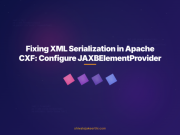 Fixing XML Serialization in Apache CXF: Configure JAXBElementProvider