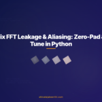 Fix FFT Leakage & Aliasing: Zero-Pad & Tune in Python