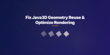 Fix Java3D Geometry Reuse & Optimize Rendering