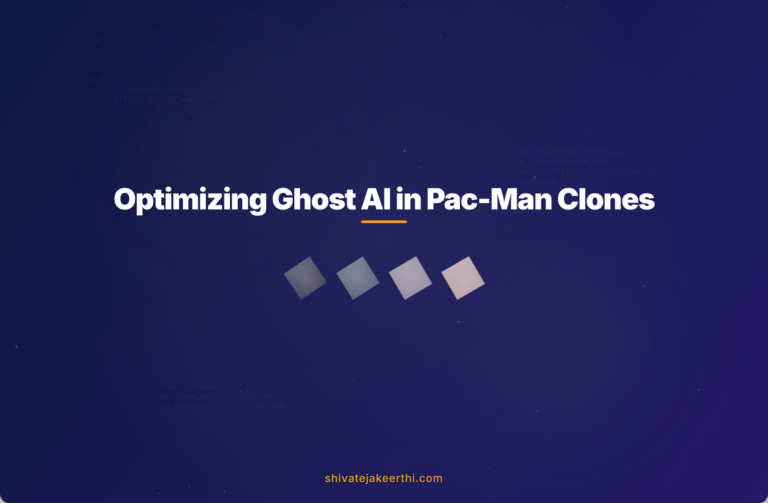 Optimizing Ghost AI in Pac-Man Clones