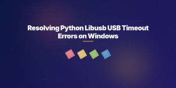 Resolving Python Libusb USB Timeout Errors on Windows