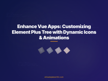 Enhance Vue Apps: Customizing Element Plus Tree with Dynamic Icons & Animations
