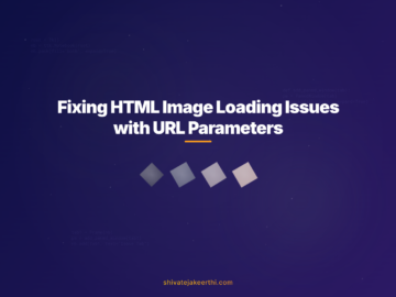 Fixing HTML Image Loading Issues with URL Parameters