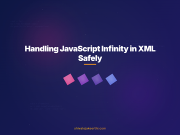 Handling JavaScript Infinity in XML Safely