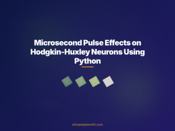Microsecond Pulse Effects on Hodgkin-Huxley Neurons Using Python