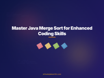 Master Java Merge Sort for Enhanced Coding Skills