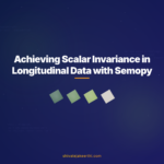 Achieving Scalar Invariance in Longitudinal Data with Semopy