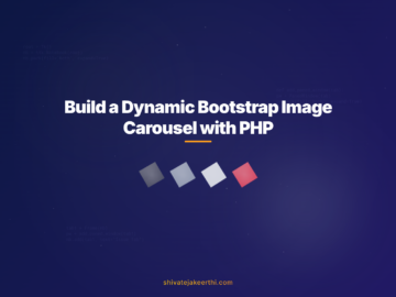 Build a Dynamic Bootstrap Image Carousel with PHP