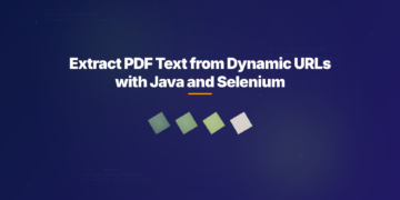 Extract PDF Text from Dynamic URLs with Java and Selenium