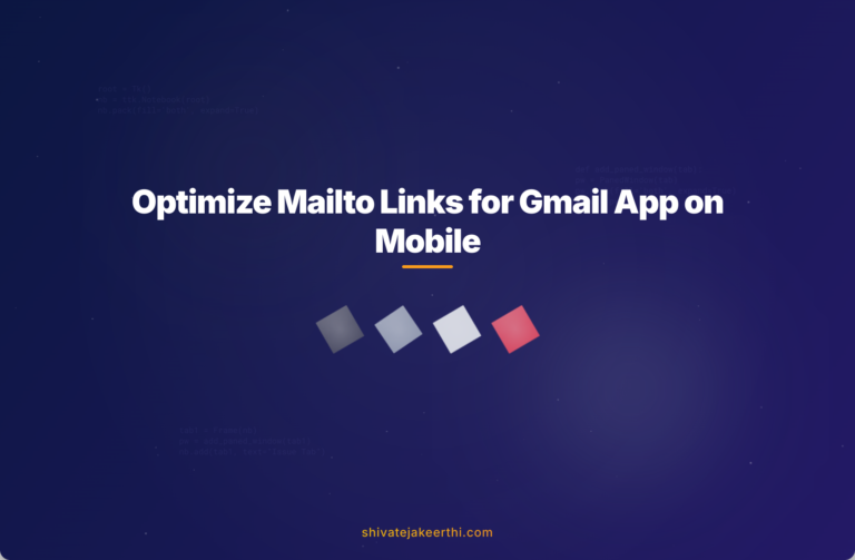 Optimize Mailto Links for Gmail App on Mobile