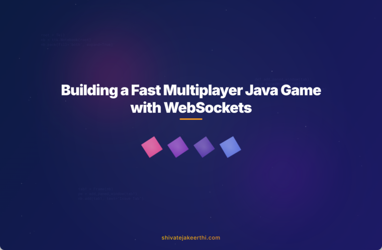 Building a Fast Multiplayer Java Game with WebSockets