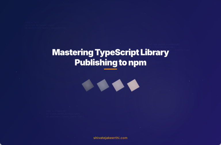 Mastering TypeScript Library Publishing to npm