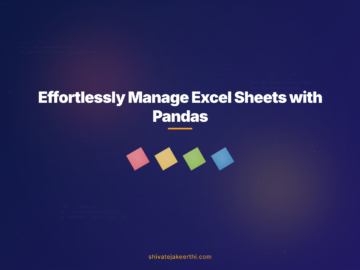 Effortlessly Manage Excel Sheets with Pandas