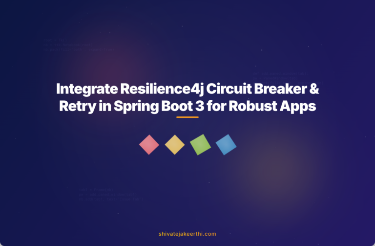 Integrate Resilience4j Circuit Breaker & Retry in Spring Boot 3 for Robust Apps