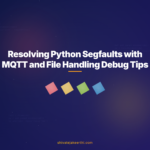 Resolving Python Segfaults with MQTT and File Handling Debug Tips