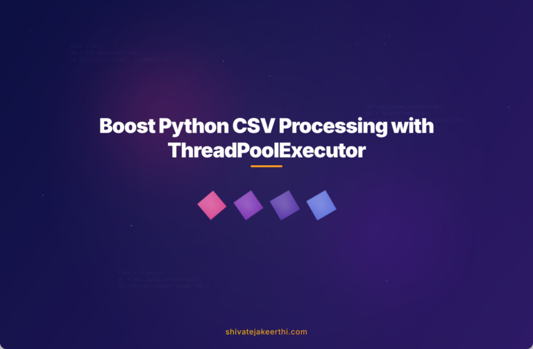 Boost Python CSV Processing with ThreadPoolExecutor