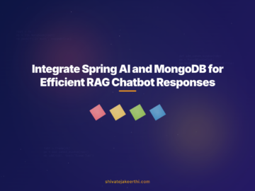 Integrate Spring AI and MongoDB for Efficient RAG Chatbot Responses