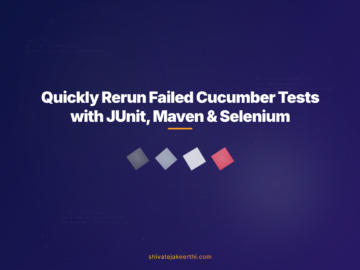 Quickly Rerun Failed Cucumber Tests with JUnit, Maven & Selenium