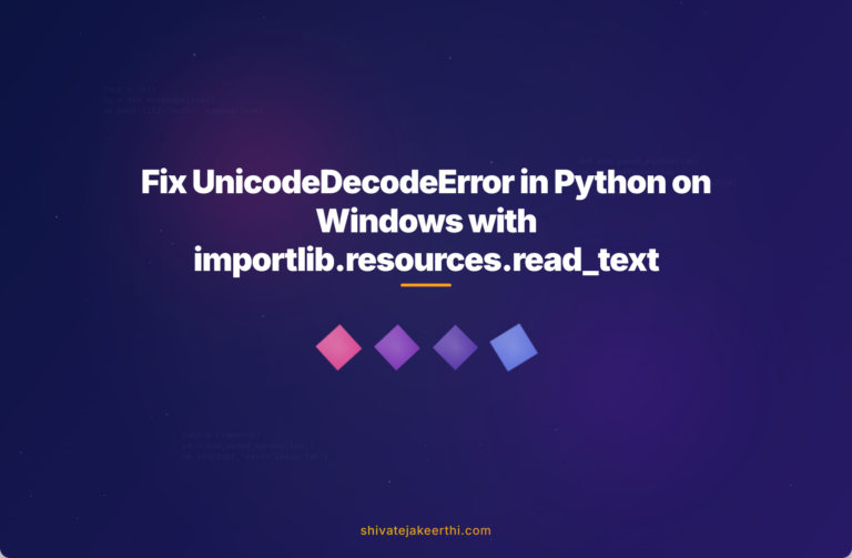 Fix UnicodeDecodeError in Python on Windows with importlib.resources.read_text