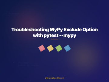 Troubleshooting MyPy Exclude Option with pytest --mypy